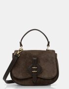 COCCINELLE geantă crossbody pentru femei din piele întoarsă