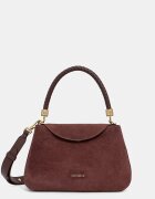 COCCINELLE geantă crossbody pentru femei din piele întoarsă