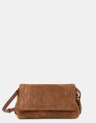 COCCINELLE geantă crossbody pentru femei din piele întoarsă