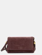COCCINELLE geantă crossbody pentru femei din piele întoarsă