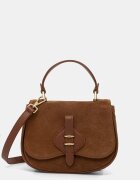 COCCINELLE geantă crossbody pentru femei din piele întoarsă