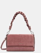 COCCINELLE geantă crossbody pentru femei din piele întoarsă