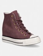 Converse Chuck 70 Wedge teniși înalți pentru femei din piele întoarsă