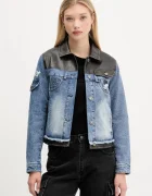 Desigual geacă jeans CONSTRA