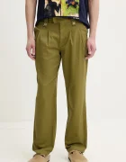 Desigual pantaloni de bumbac BANKER