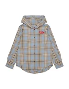 Diesel cămașă pentru copii din bumbac CHECK OVER SHIRT