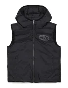 Diesel jachetă fără mâneci cu glugă pentru copii JOSIP JACKET