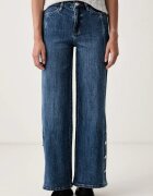 DKNY blugi wide leg pentru femei