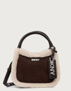 DKNY geantă crossbody pentru femei cu imitație de piele întoarsă