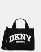 DKNY geantă crossbody pentru femei din bumbac