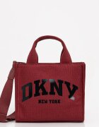 DKNY geantă crossbody pentru femei din bumbac