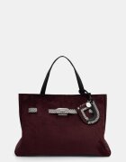 DKNY geantă shopper pentru femei cu imitație de piele întoarsă BRYAR