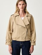 DKNY jachetă scurtă pentru femei cu bumbac