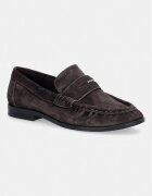 DKNY loafers slip-on pentru femei din piele întoarsă DAWES