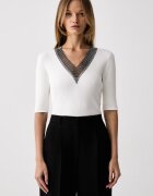 DKNY pulover pentru femei cu vâscoză