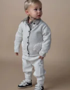 Donsje cardigan din bumbac pentru bebeluși Dieck Cardigan Lammies