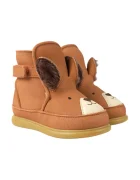 Donsje cizme de zăpadă pentru copii din nubuck Dubu Exclusive Shoes Fluffy Squirrel