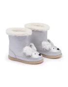 Donsje cizme de zăpadă pentru copii din piele Meloniek Boots Polar Fox