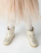 Donsje ghete de iarnă pentru copii din piele Xelly Boots Bunny