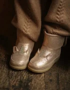 Donsje încălțăminte de iarnă pentru copii din piele Xelly Boots Unicorn