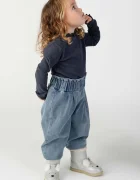 Donsje pantaloni baggy pentru copii din bumbac Juma Trousers