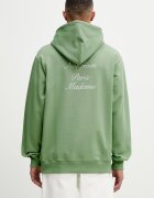 Drôle de Monsieur hanorac cu glugă pentru bărbați din bumbac Le Hoodie Slogan Calligraphy