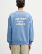 Drôle de Monsieur hanorac pentru bărbați din bumbac Le Sweatshirt Slogan