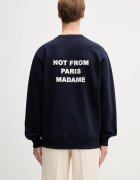 Drôle de Monsieur hanorac pentru bărbați din bumbac Le Sweatshirt Slogan