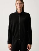 EA7 Emporio Armani hanorac cu fermoar și glugă pentru femei