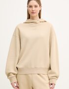 EA7 Emporio Armani hanorac cu glugă pentru femei din bumbac