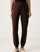 EA7 Emporio Armani pantaloni de trening pentru femei cu bumbac