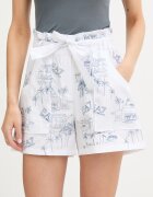 EA7 Emporio Armani pantaloni scurți pentru femei cu bumbac