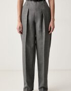Elisabetta Franchi pantaloni de costum pentru femei din lână