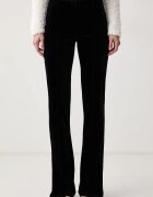 Elisabetta Franchi pantaloni pentru femei din velur