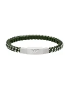 Emporio Armani brățară pentru bărbați din oțel nobil Eagle Logo