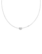 Emporio Armani colier pentru femei din argint cu zirconiu cubic Sentimental