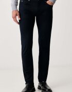 Emporio Armani pantaloni pentru bărbați din bumbac cu elastan