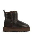 EMU Australia Sharky Mini Town Flatform cizme de zăpadă pentru femei din piele