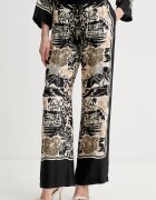 ERMANNO Firenze pantaloni pentru femei din vâscoză