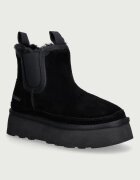Everau ghete scurte cu platformă pentru femei din piele întoarsă SHOVELER