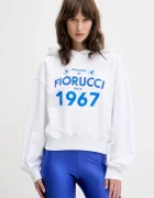 Fiorucci hanorac de bumbac Dreaming 1967 Print Boxy Fit Cropped Hoodie