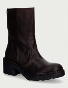 Fly London botine cu toc pentru femei din piele NORE191FLY