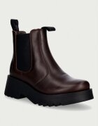 Fly London ghete scurte pentru femei din piele MEDI789FLY