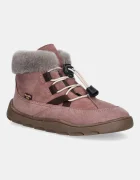 Froddo cizme de iarnă pentru copii din piele întoarsă ZERU TEX COSY BAREFOOT