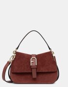 Furla geantă crossbody pentru femei din piele întoarsă
