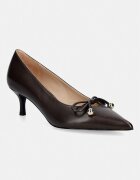 Furla pantofi cu toc stiletto din piele Poppy