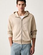 G-STAR hanorac cu fermoar pentru bărbați din bumbac Unit washed full zip hdd