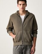 G-STAR hanorac cu fermoar pentru bărbați din bumbac Unit washed full zip hdd