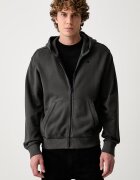 G-STAR hanorac cu fermoar pentru bărbați din bumbac Unit washed full zip hdd