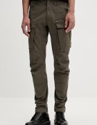 G-STAR pantaloni cargo bărbați din bumbac cu elastan Rovic Zip 3D Regular Tapered